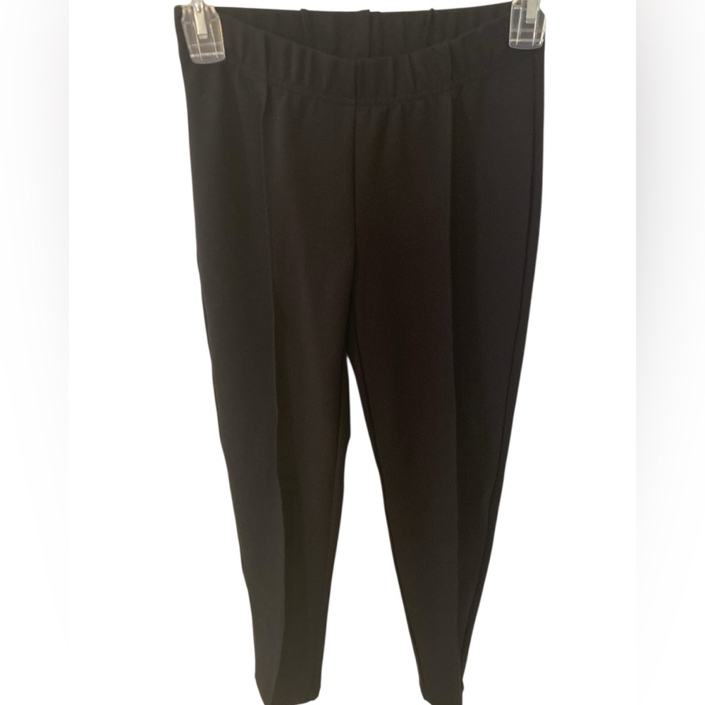 Lilly Pulitzer Travel Stretch Ponte Pants Leggings Black #42447 XS